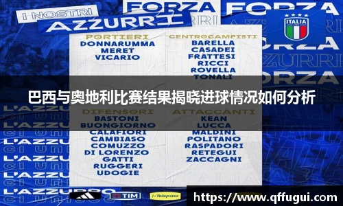 巴西与奥地利比赛结果揭晓进球情况如何分析